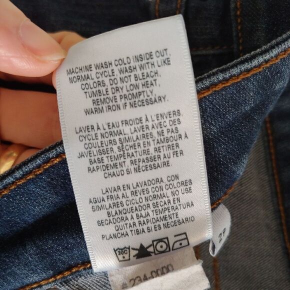 Rich & Skinny Women's Skinny Jeans Size 29 Dark Wash Stretch - Picture 7 of 7